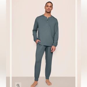 eberjey Henry TENCEL Modal Long PJ Set